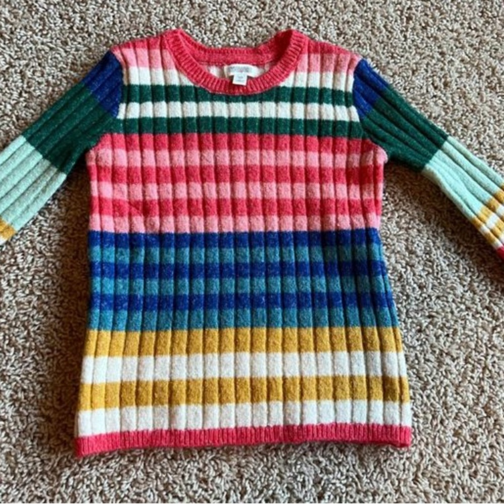 Girl’s Gymboree Striped Pullover Sweater- size 3